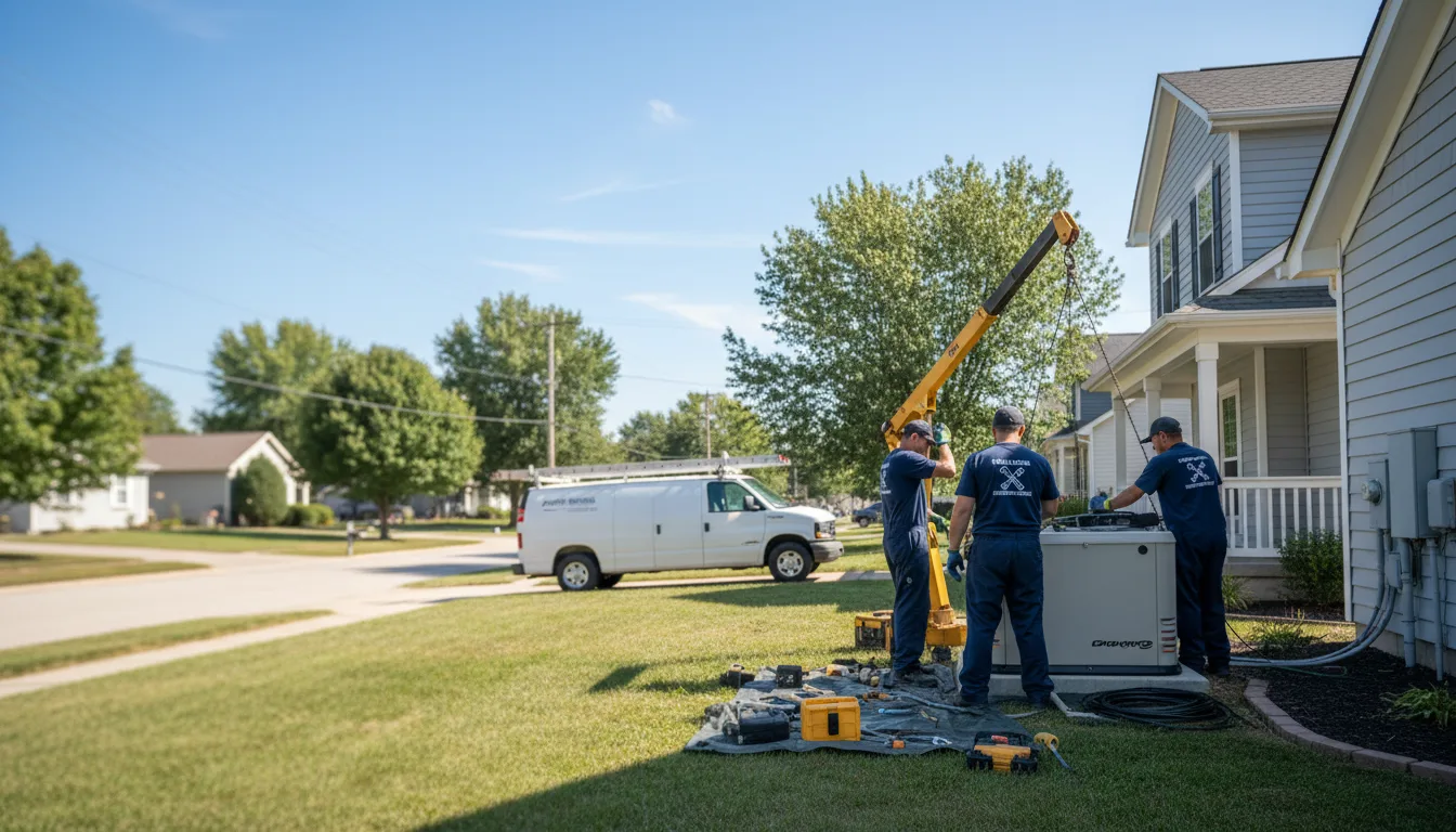 Generator Installation in Rentiesville, OK near me
